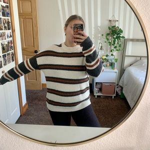 American Eagle striped sweater